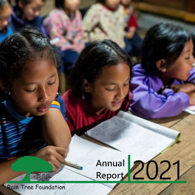 2021 annual report Raintree Foundation Chiangmai