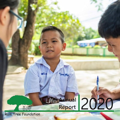2020 annual report Raintree Foundation Chiangmai